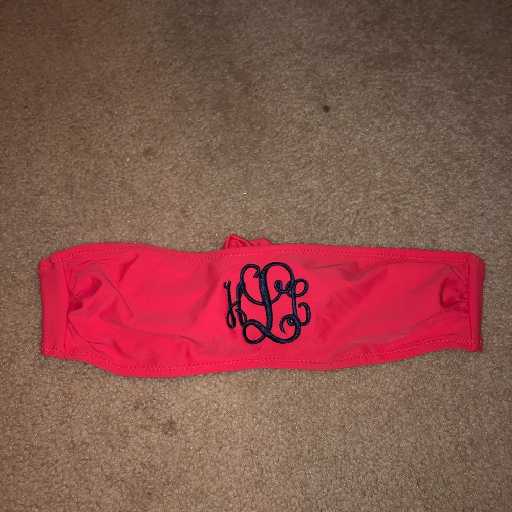 Monogram bikini top